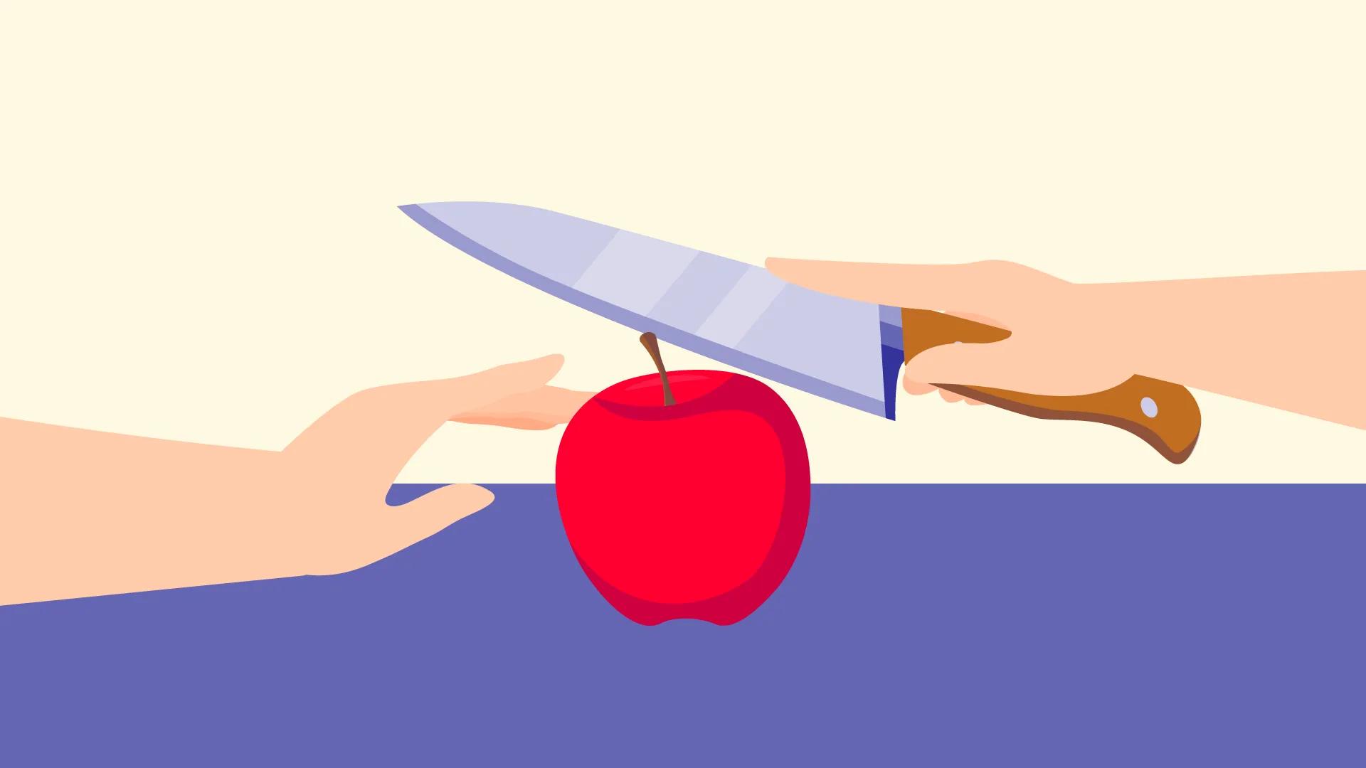 Preparation and cutting